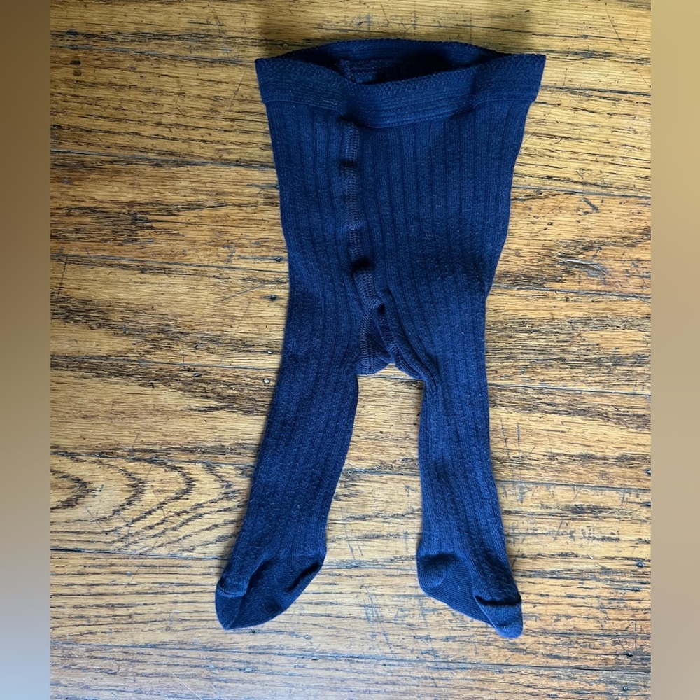 Hanna Andersson 0-3M Ribbed Tights for Baby
